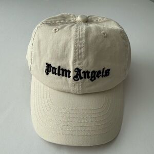 Palm Angels Beige baseball Hat